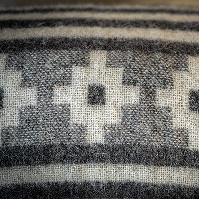 Load image into Gallery viewer, Alpaca Wool Throw Blanket - Alpaca Design by Alpaca Threadz
