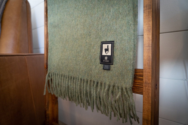 Load image into Gallery viewer, Alpaca Wool Throw Blanket - Solid Colors by Alpaca Threadz
