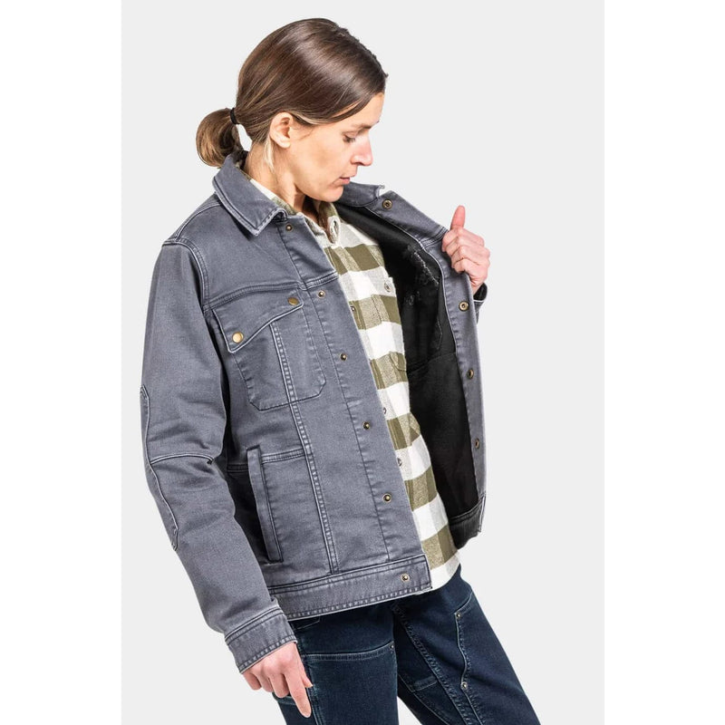 Load image into Gallery viewer, Dovetail Women's Thermal Trucker Jacket
