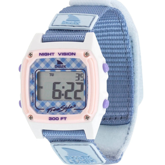 Freestyle Shark Classic Leash Gingham Blue Watch – Campmor