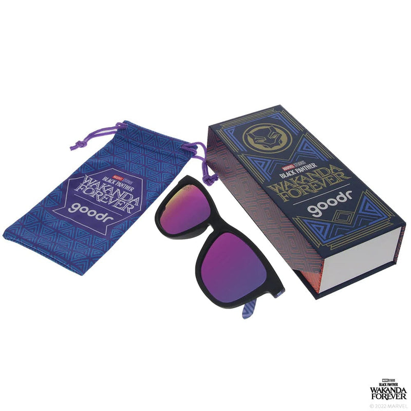 Load image into Gallery viewer, goodr OG Marvel Comics Sunglasses - Vibranium Vision
