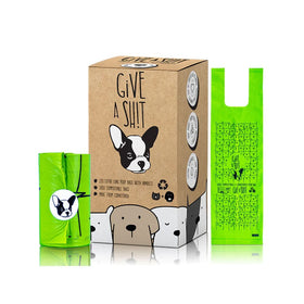 Give A Sh!t Compostable Dog Poop Bags with Handles - 120 Bag Box