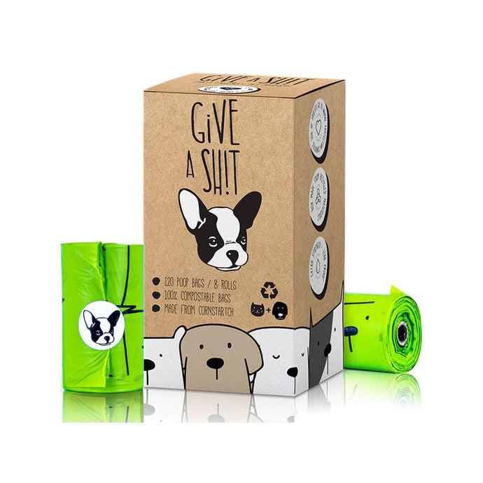 Give a Sh!t Compostable Dog Poop Bags - 120 Bag Box