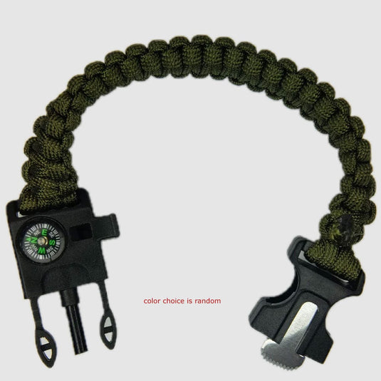 Grim Workshop Clothing and Apparel: Fire Starter Paracord Survival Bracelet