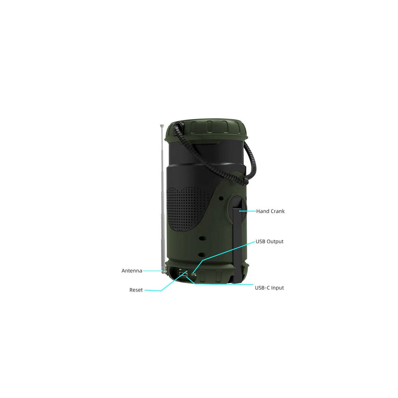 Load image into Gallery viewer, Kaito KL101 Emergency Camping Lantern &amp; Flashlight with AM/FM/NOAA Weather Radio
