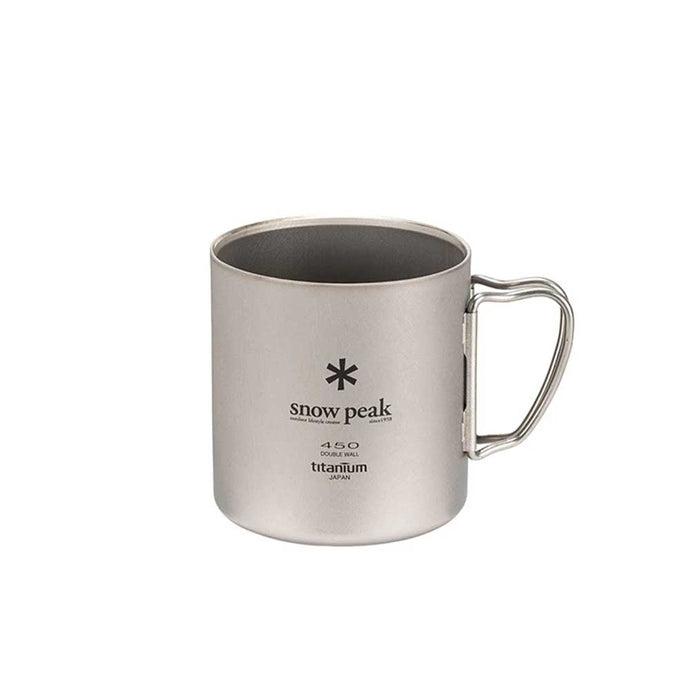 Snow Peak Titanium Double Wall Mug 450 ML