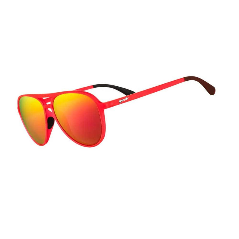 Load image into Gallery viewer, goodr Mach G Sunglasses - Captain Blunt&#39;s Red-Eye
