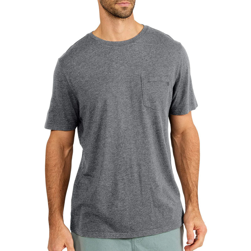 Load image into Gallery viewer, Free Fly Men&#39;s Bamboo Heritage Pocket Tee
