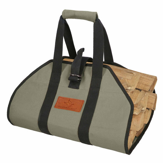 White Duck Firewood Log Carriers