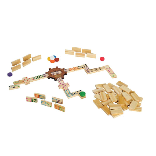 Outside Inside Backpack Double 12 Dominoes