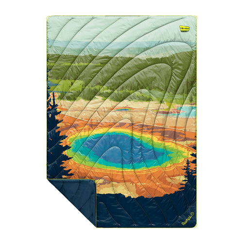Rumpl Original Puffy Blanket - Yellowstone National Park