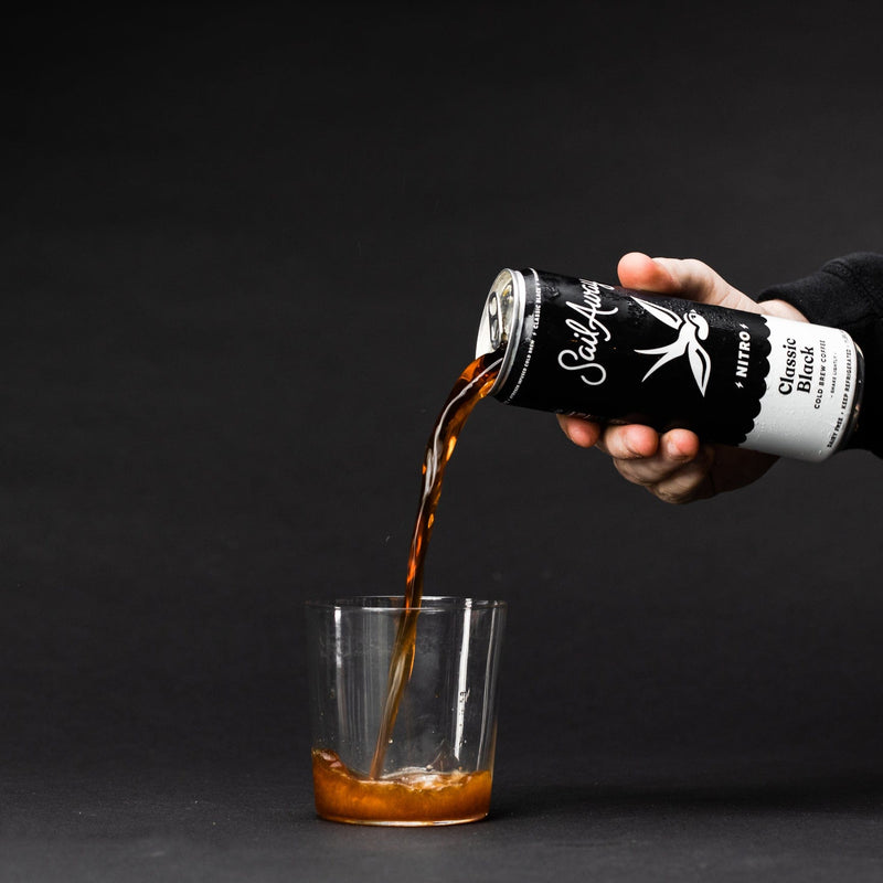 Load image into Gallery viewer, Nitro Cold Brew Coffee (Classic Black) by Sail Away Coffee Co.
