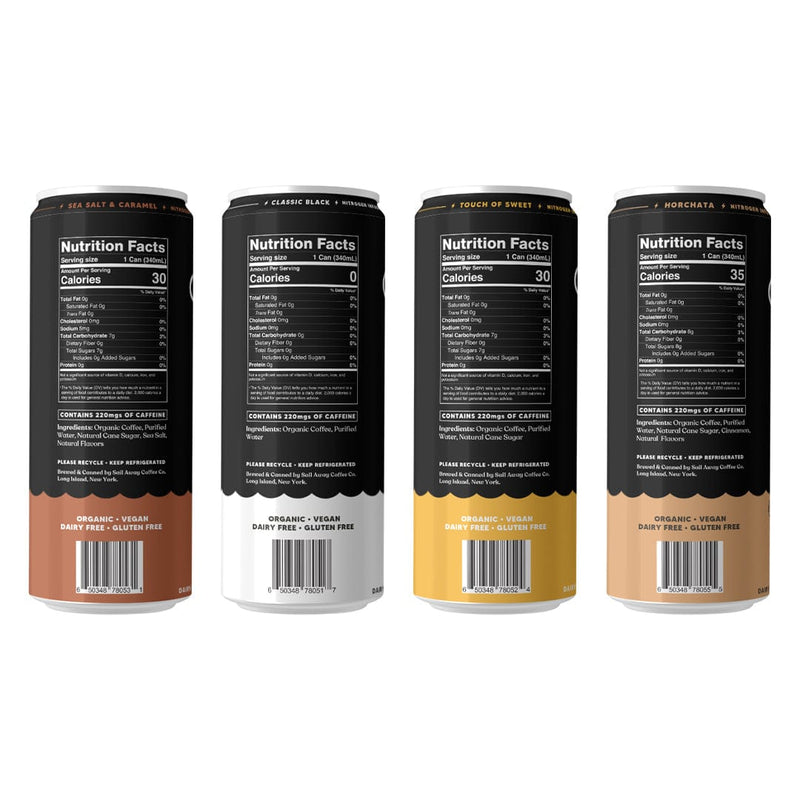 Load image into Gallery viewer, Nitro Cold Brew Coffee (Variety Pack) by Sail Away Coffee Co.
