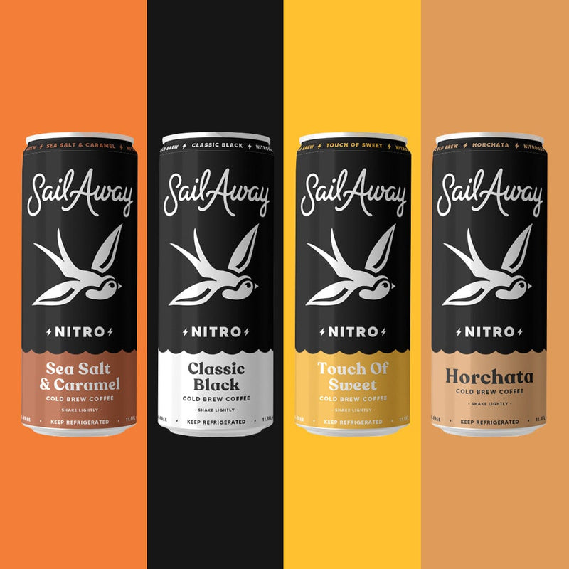 Load image into Gallery viewer, Nitro Cold Brew Coffee (Variety Pack) by Sail Away Coffee Co.
