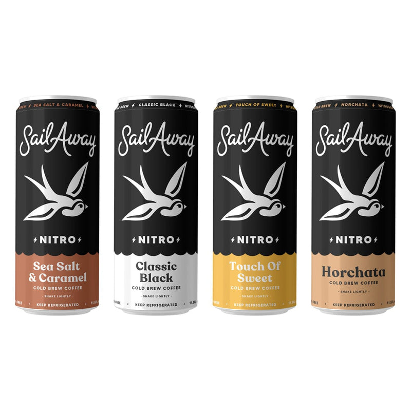 Load image into Gallery viewer, Nitro Cold Brew Coffee (Variety Pack) by Sail Away Coffee Co.
