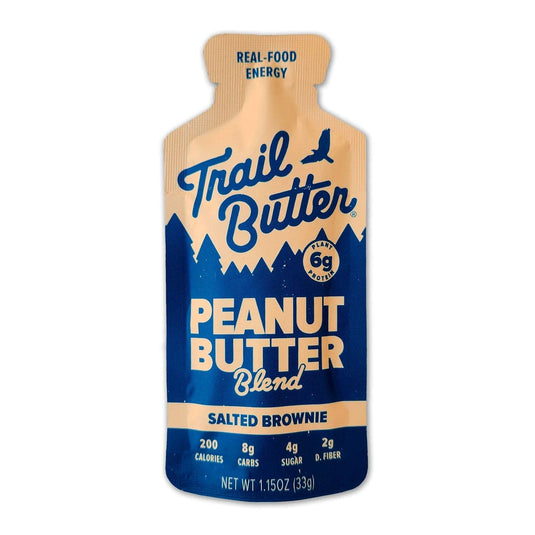 Trail Butter Salted Brownie Premium Peanut Butter - 1.15oz Packet