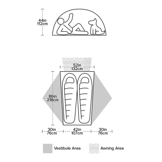 Big Agnes Salt Creek 2 Tent