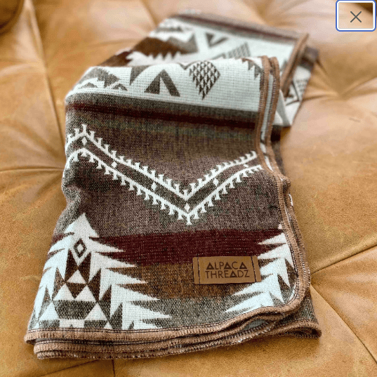Load image into Gallery viewer, Andean Baby Blanket by Alpaca Threadz
