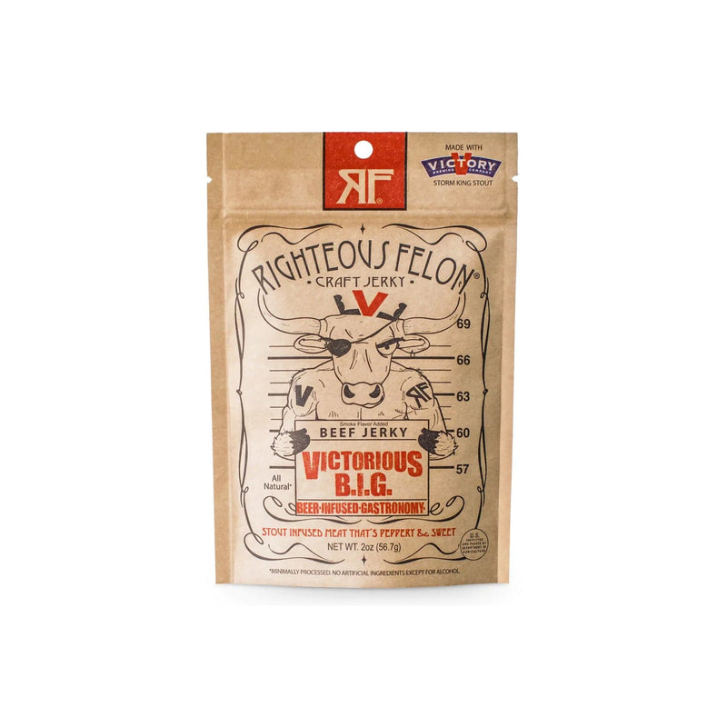 Load image into Gallery viewer, Righteous Felon Victorious B.I.G.  Beef Jerky
