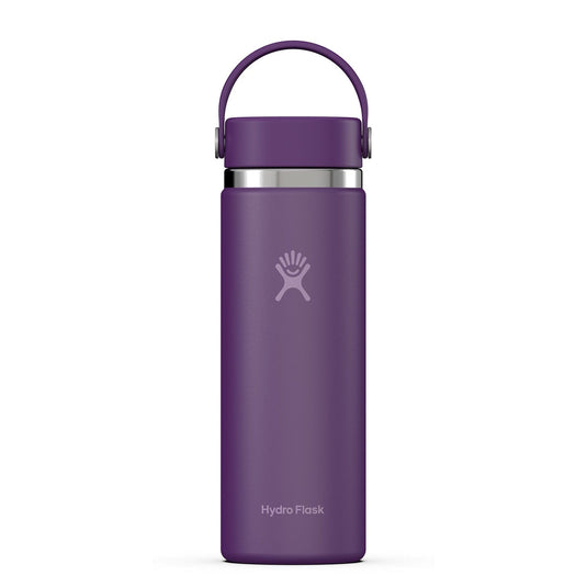 Hydro Flask 20 oz. Wide Mouth With Flex Cap 2.0 Water Bottle-Beachplum Purple