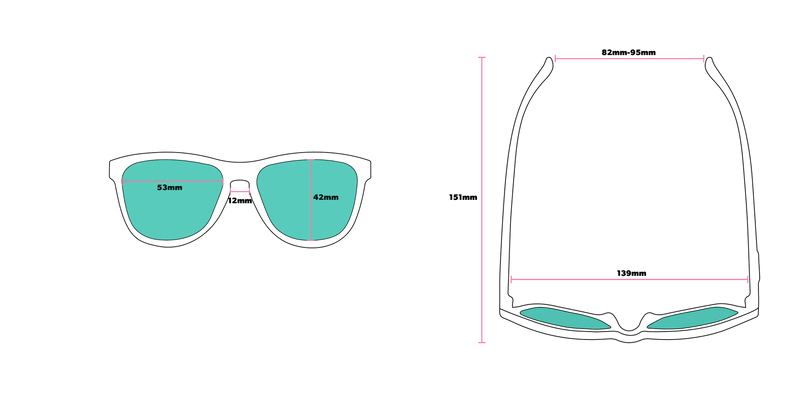 Load image into Gallery viewer, goodr OG Sunglasses - Three Parts Tee
