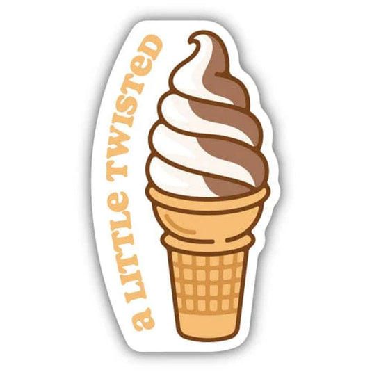 Stickers Northwest A Little Twisted Ice Cream Cone