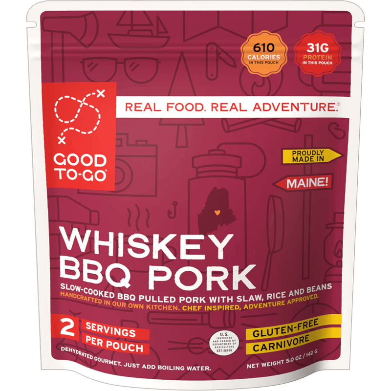Load image into Gallery viewer, Good To-Go Whiskey BBQ Pork package on a white background
