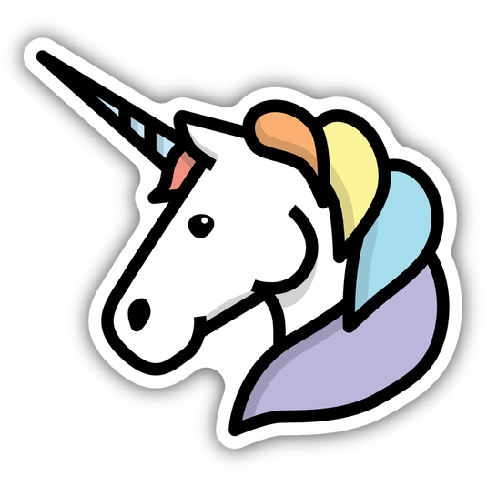 Stickers Northwest Unicorn Head | Sticker