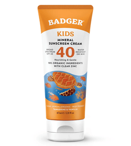 Badger SPF 40 Kids Mineral Sunscreen