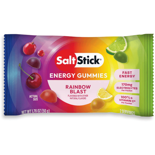 SaltStick Rainbow Blast Energy Gummies - 2 Serving