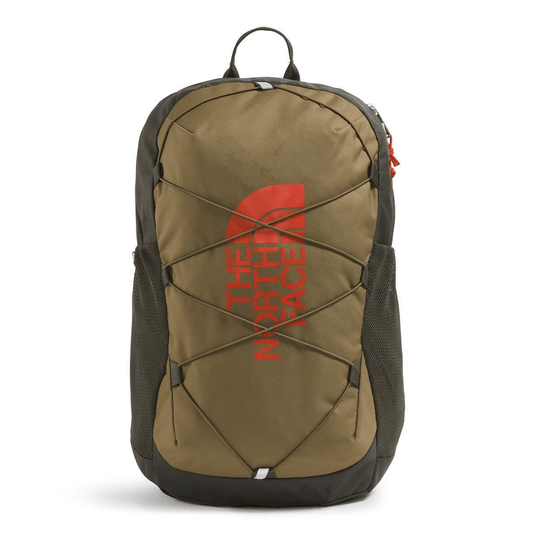 The North Face Youth Court Jester Backpack: Cedar/New Taupe Green/Lava Red The North Face Youth Court Jester Backpack: Cedar/New Taupe Green/Lava Red