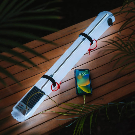 LuminAID Solar Beam with Phone Charger