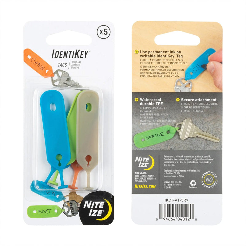Load image into Gallery viewer, Nite Ize IdentiKey Tags - 5 Pack
