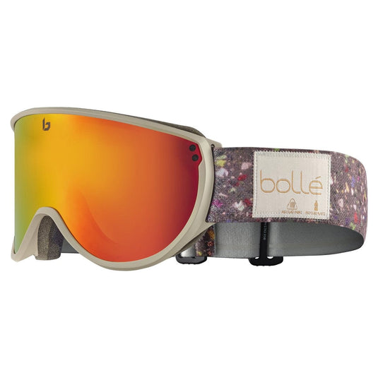 Bolle ECO BLANCA Snow Goggle Oatmeal Matte - Sunrise Cat 2