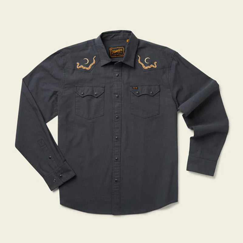 Load image into Gallery viewer, Howler Brothers Crosscut Deluxe Snapshirt - Waxing Culebra
