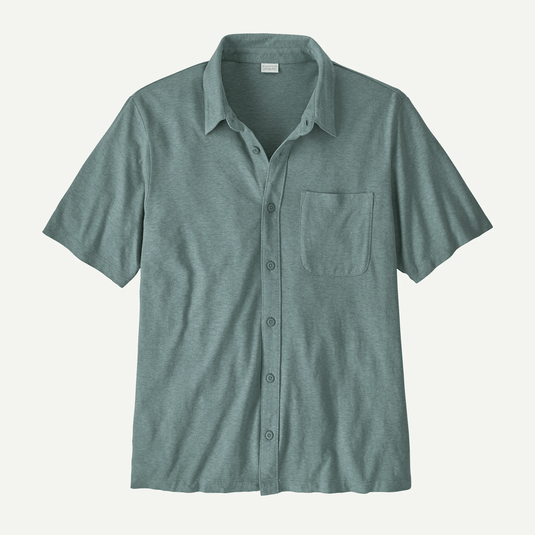 Patagonia Men's Trail Harbor Button Down Knit Shirt