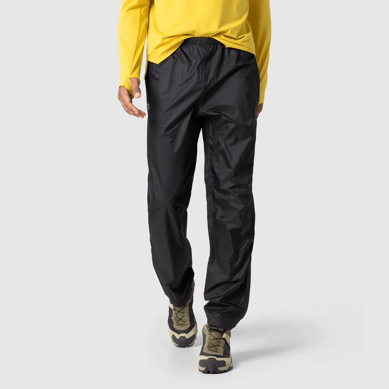 Load image into Gallery viewer, Person wearing black pants and a yellow top on a light gray background

