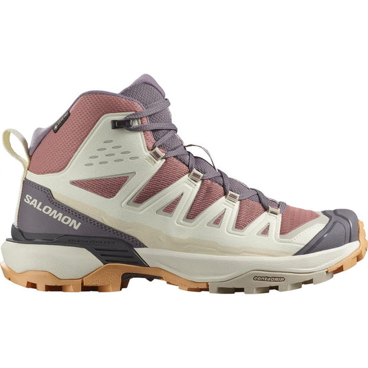 Salomon hiking boot on a white background