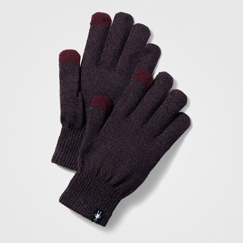 Load image into Gallery viewer, Pair of dark gray gloves with red tips on a light gray background
