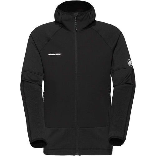 Black jacket with Mammut logo on a white background