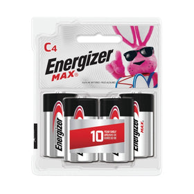 Energizer Max C Batteries 4 pk