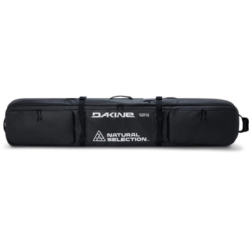 Black Dakine bag with 'Natural Selection' branding on a white background