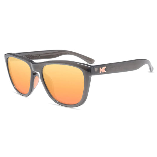 Knockaround Premiums Sport Sunglasses - Jelly Grey / Peach