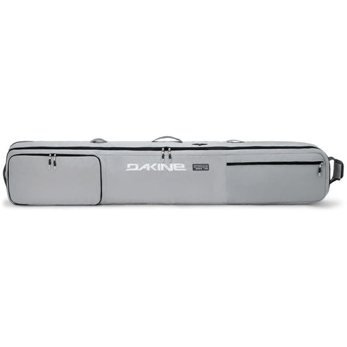 Gray travel bag with Dakine logo on a white background