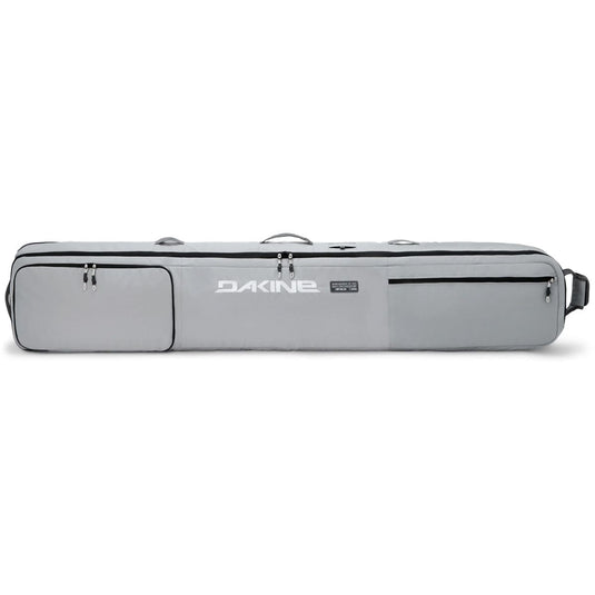 Gray travel bag with Dakine logo on a white background
