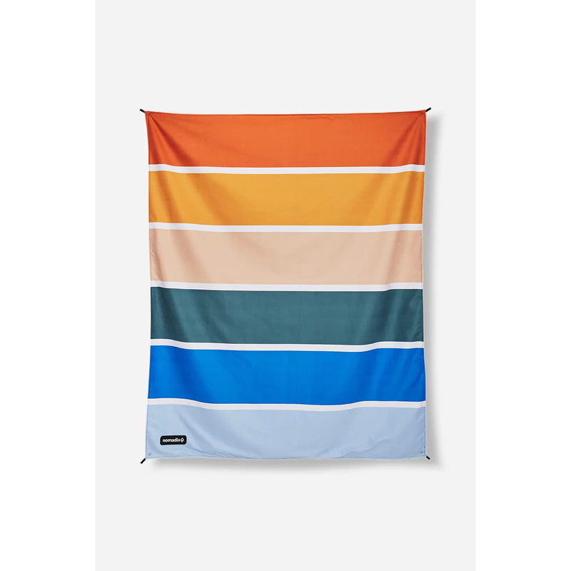 Load image into Gallery viewer, Nomadix Stripes Retro Festival Blanket
