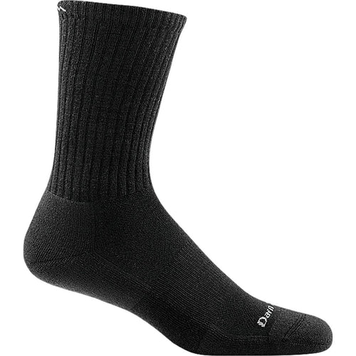 Black sock on a white background