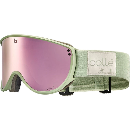 Bolle ECO BLANCA Snow Goggle Matcha Matte - Volt Pink Cat 2