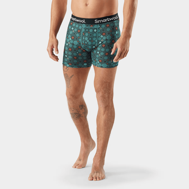 Load image into Gallery viewer, Smartwool Men's Merino Print Boxer Brief Boxed
