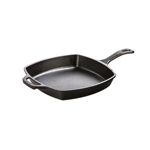 Lodge Cast Iron 10.5 Inch Square Cast Iron Skillet